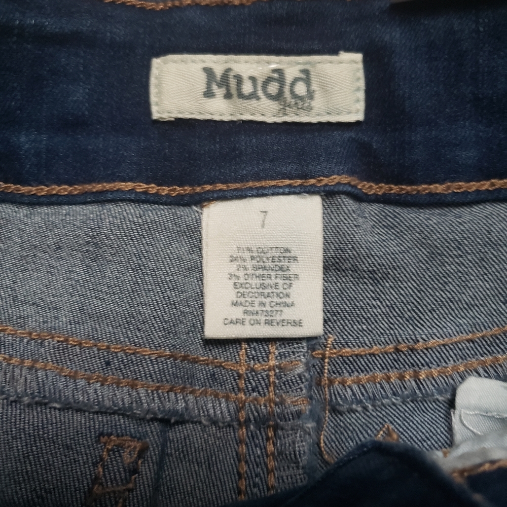 NWT Girls Mudd Size 7 Skinny Jeans - Picture 3 of 6